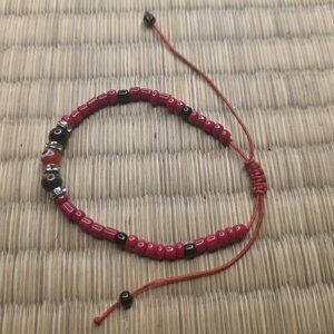 Red Bohemian Bracelet